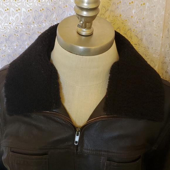 Armani Jean Leather Jacket - Picture 8 of 10